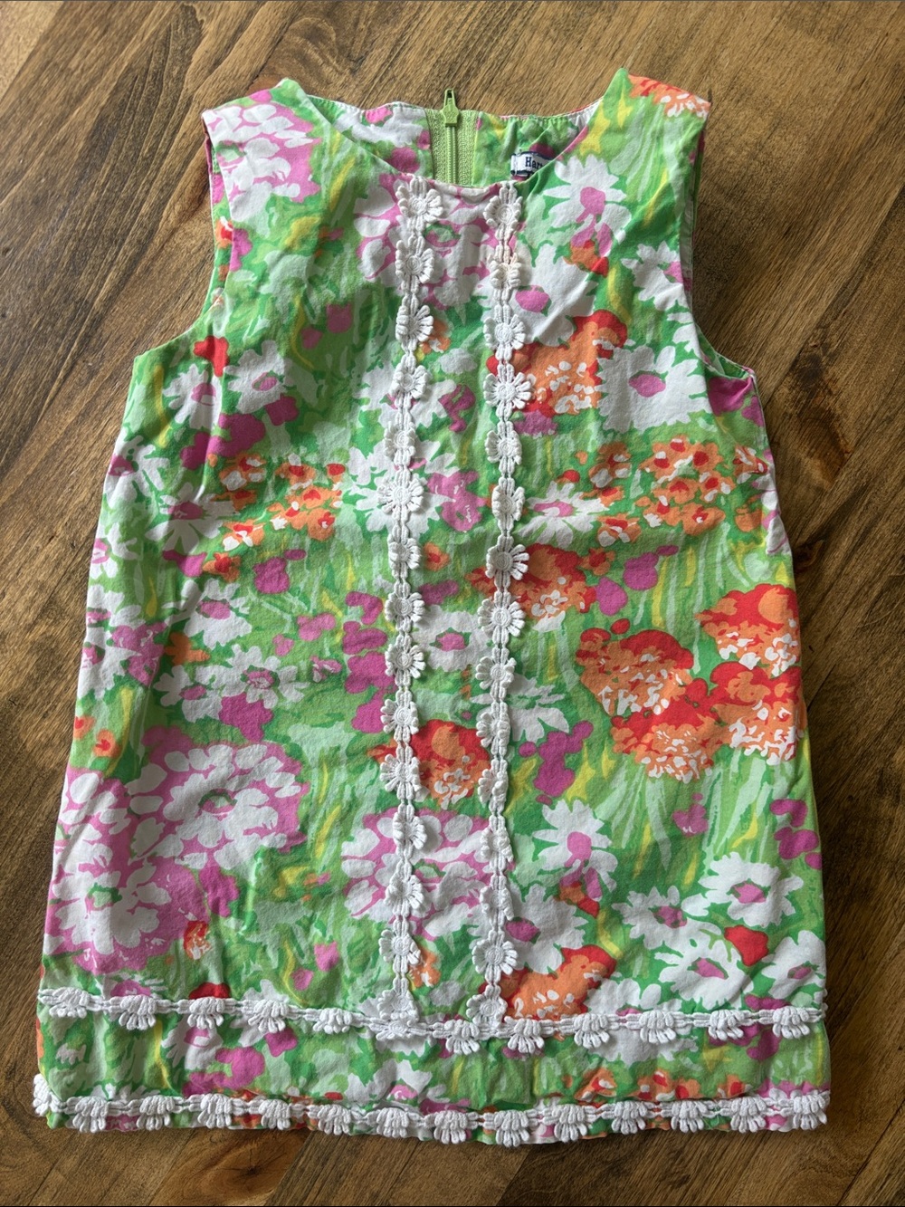 Girls Hartstrings Floral Shift Dress